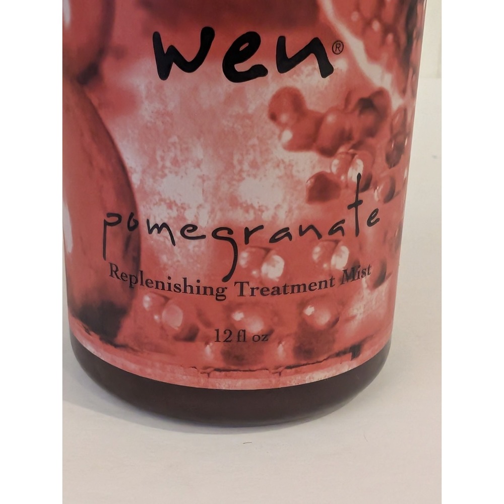 WEN Pomegranate Replenishing Treatment Mist 12oz & Pomegranate Rosemary Oil Set - Picture 3 of 9
